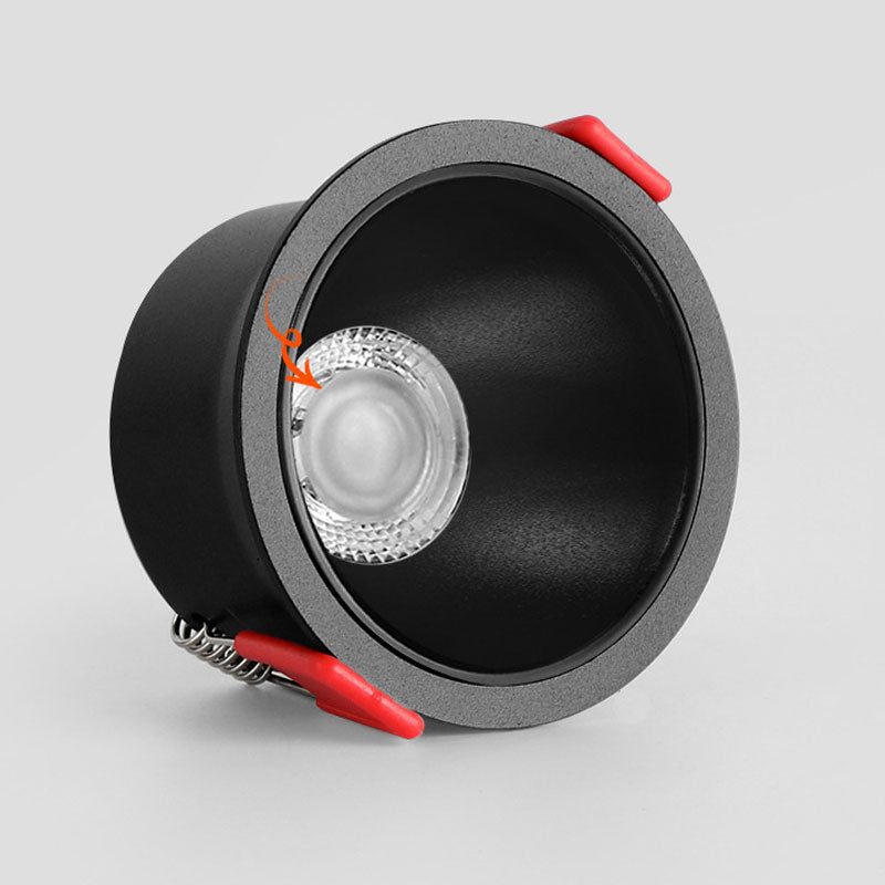 12W EMBEDDED ANTI-GLARE SPOTLIGHTLED CEILING LIGHT HOME LIVING ROOM WALL WASHER LIGHT COB NARROW EDGE DOWNLIGHT