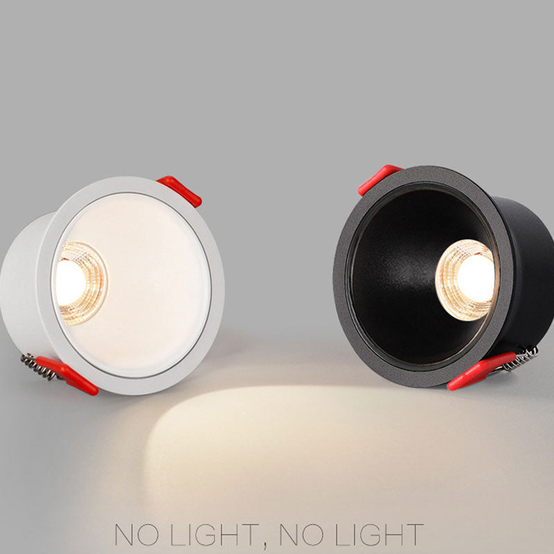 7W EMBEDDED ANTI-GLARE SPOTLIGHTLED CEILING LIGHT HOME LIVING ROOM WALL WASHER LIGHT COB NARROW EDGE DOWNLIGHT