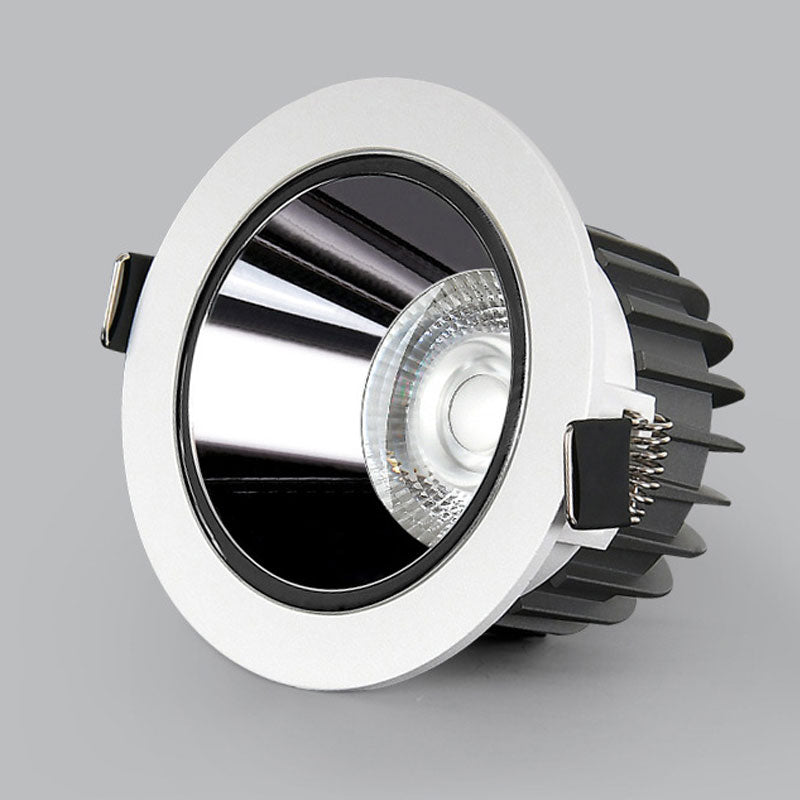 12W SPOTLIGHT LED CEILING LIGHT EMBEDDED CREE HIGH DISPLAY BACKGROUND WALL HOTEL COB DOWNLIGHT ANTI-GLARE