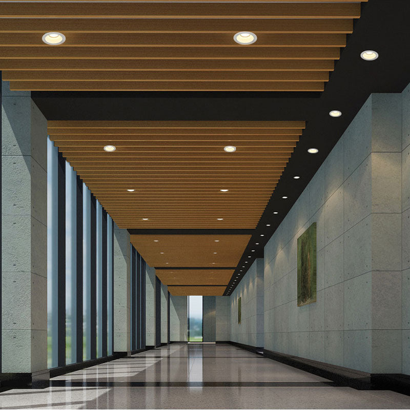 12W SPOTLIGHT LED CEILING LIGHT EMBEDDED CREE HIGH DISPLAY BACKGROUND WALL HOTEL COB DOWNLIGHT ANTI-GLARE