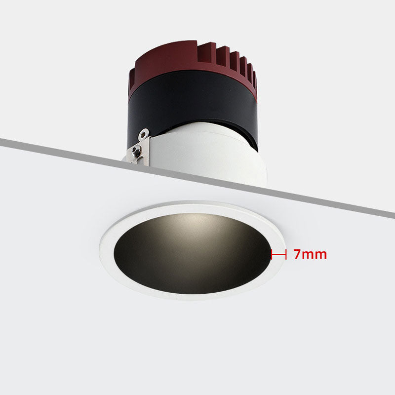 10W HOTEL LIVING ROOM DEEP ANTI-GLARE SPOTLIGHT EMBEDDED COB WALL WASHER CREE CHIP HIGH DISPLAY FINGER NARROW EDGE