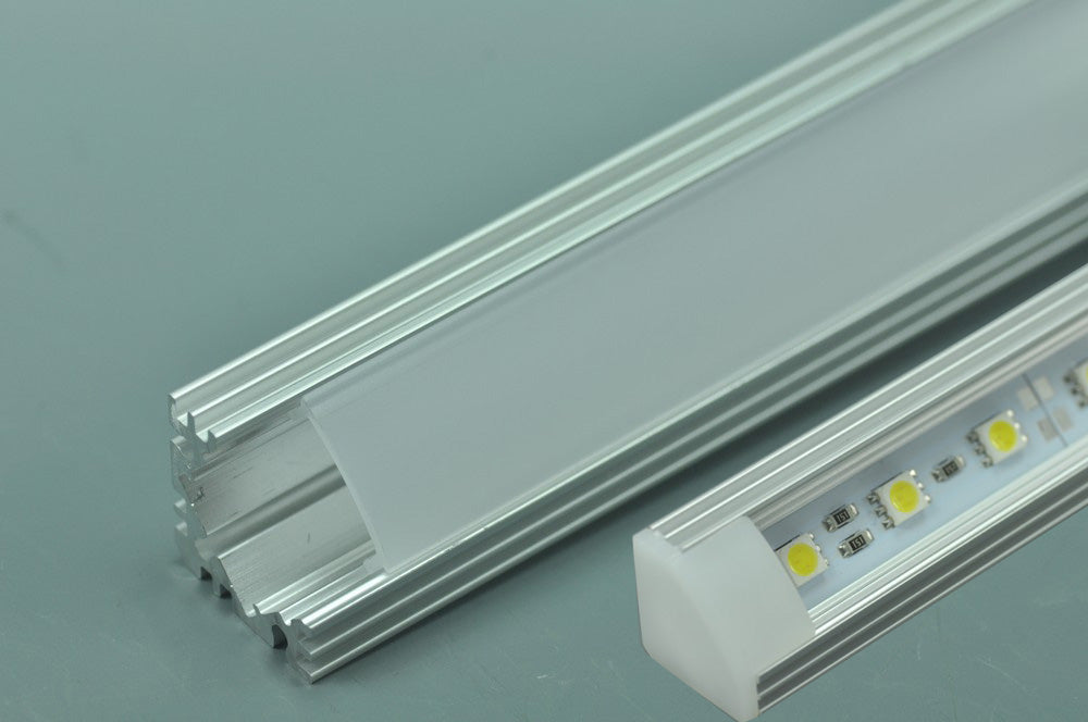Good Cooling LED Aluminium Extrusion U Recessed LED Aluminum Channel 1 meter(39.4inch)  LED Profile