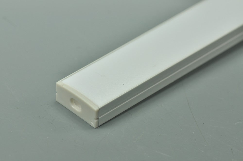 3 meter 118.1" LED U Double 5050 Strip Aluminium Channel PB-AP-GL-014  10 mm(H) x 20 mm(W) For Max Recessed 20mm Strip Light LED Profile ssed 10mm Strip Light LED Profile
