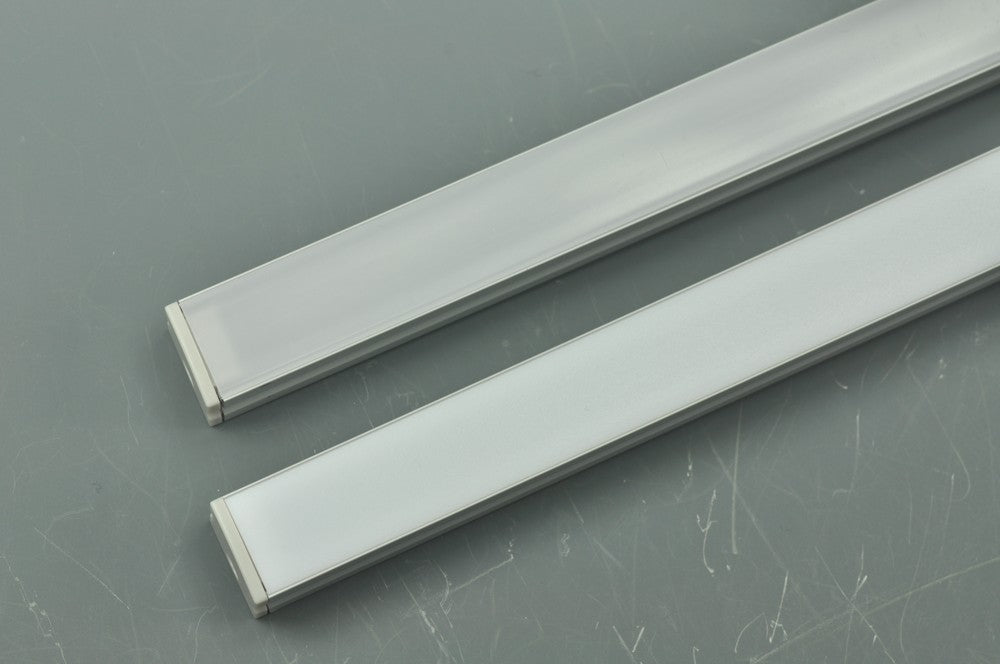 2 meter 78.7" LED U Double 5050 Strip Aluminium Channel PB-AP-GL-014  10 mm(H) x 20 mm(W) For Max Recessed 20mm Strip Light LED Profile ssed 10mm Strip Light LED Profile