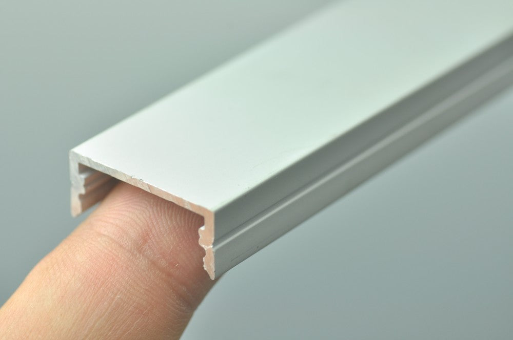 0.5 meter 19.7" LED U Double 5050 Strip Aluminium Channel PB-AP-GL-014  10 mm(H) x 20 mm(W) For Max Recessed 20mm Strip Light LED Profile ssed 10mm Strip Light LED Profile