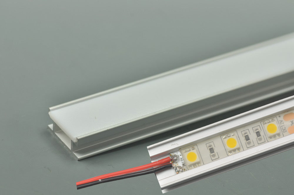 Floor LED Aluminium Recessed  Channel 1 meter(39.4inch)  LED Profile