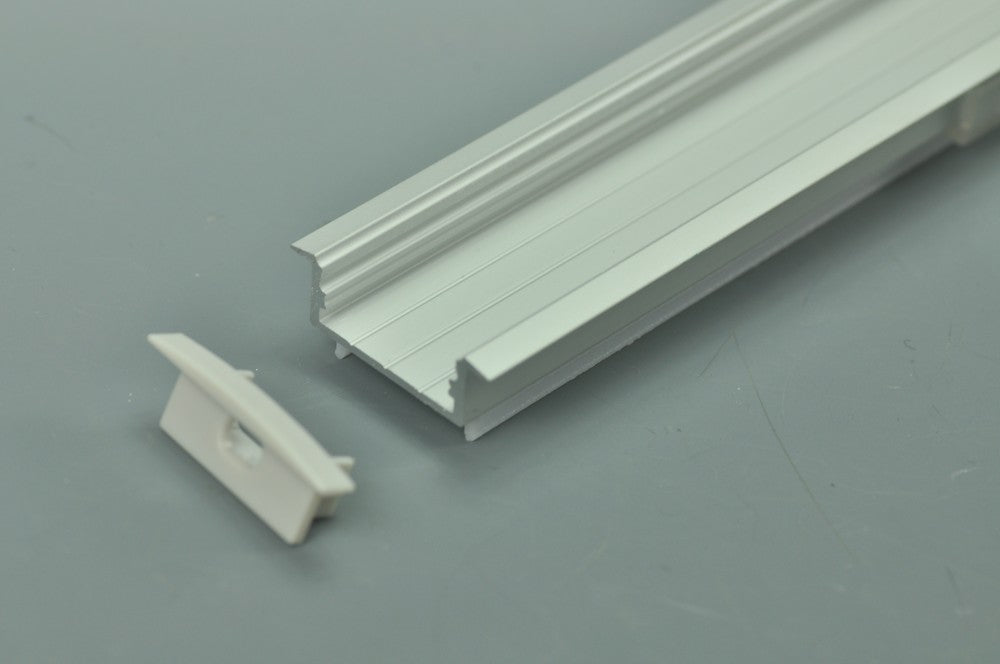 2 meter 78.7" Super wide 20mm Strip Recessed  LED Aluminium Extrusion Recessed LED Aluminum Channel   LED Profile
