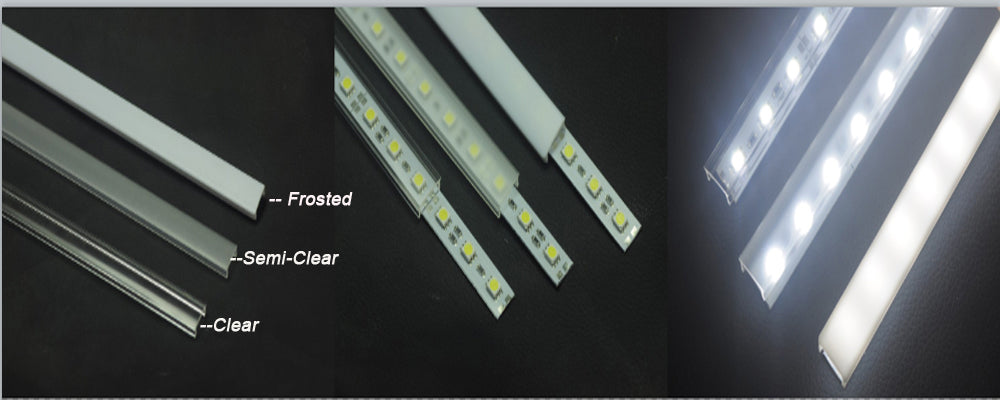 Super wide 23.5mm Strip Recessed  LED Aluminium Extrusion Recessed LED Aluminum Channel 1 meter(39.4inch)  LED Profile