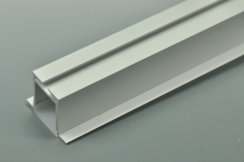 LED Aluminium Extrusion 18.6mm  Recessed LED Aluminum Channel 1 meter(39.4inch)  With Wings