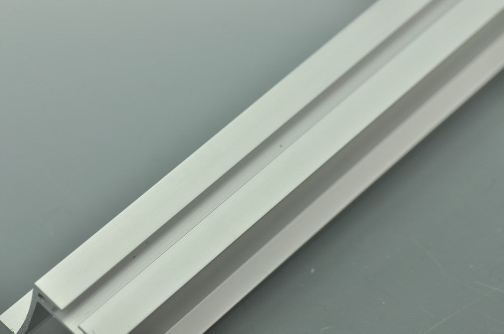 LED Aluminium Extrusion 18.6mm  Recessed LED Aluminum Channel 1 meter(39.4inch)  With Wings
