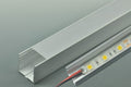 Super Width 35mm LED Aluminium Extrusion Recessed LED Aluminum Channel 1 meter(39.4inch)  LED Profile