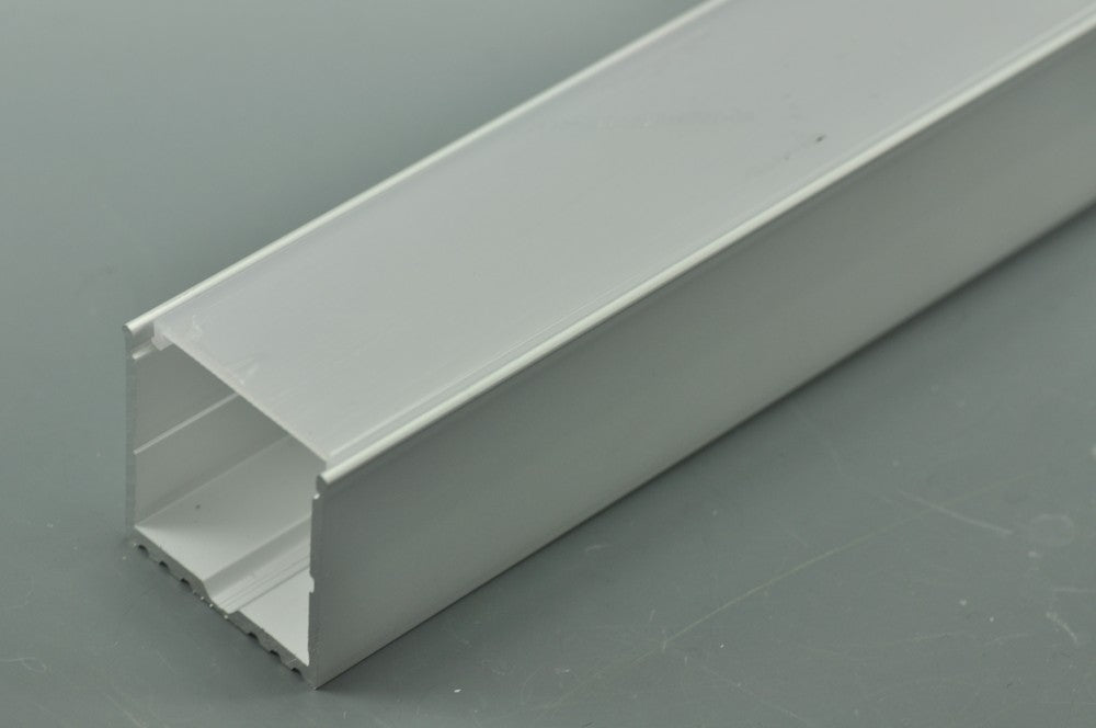 Super Width 35mm LED Aluminium Extrusion Recessed LED Aluminum Channel 1 meter(39.4inch)  LED Profile