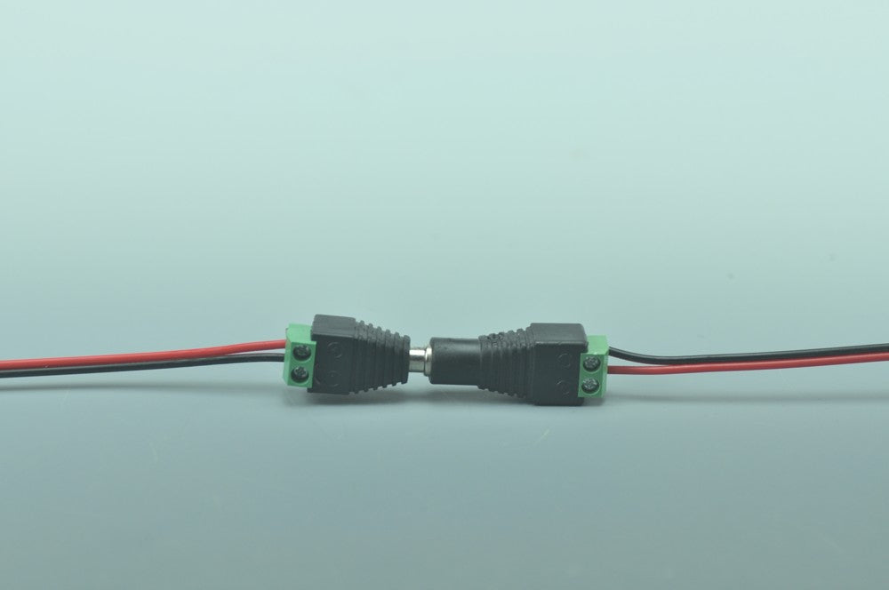 Easy Connector female male For LED Strip Light 3528 /5050 connect dc Adapter Power Supply