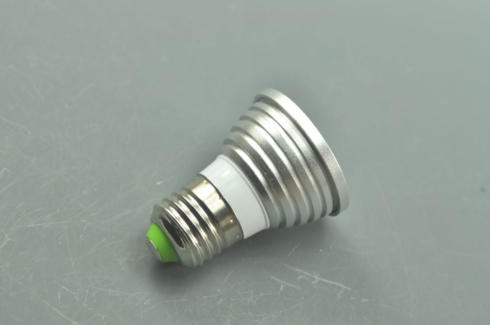 3W LED RGB bulb energy-saving lamp E27 with 24Key IR
