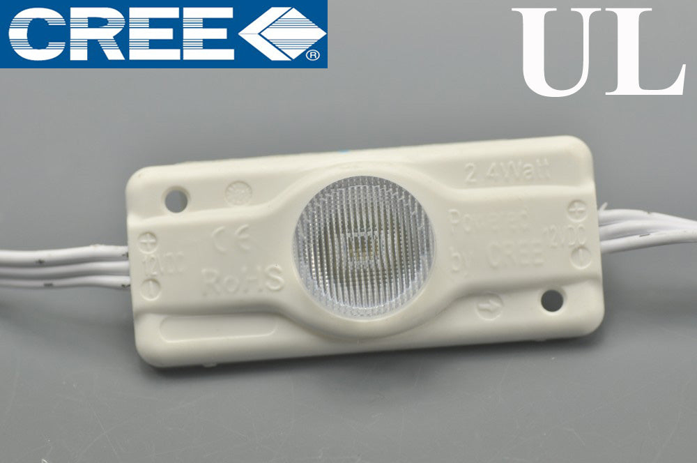 CREE  LED Modules 3W LED Modules String 60mm*30mm 12V CREE LED Modules Waterproof Side View Emitting Module Cuttable each 1 pieces