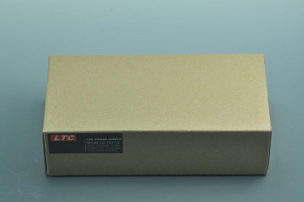 150 Watt LED Power Supply 12V 12.5A LED Power Supplies Rain-proof AC 175 - 240V For LED Strips LED Light