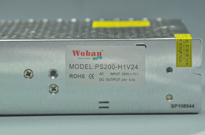 200 Watt LED Power Supply 24V 8.3A LED Power Supplies For LED Strips LED Lighting