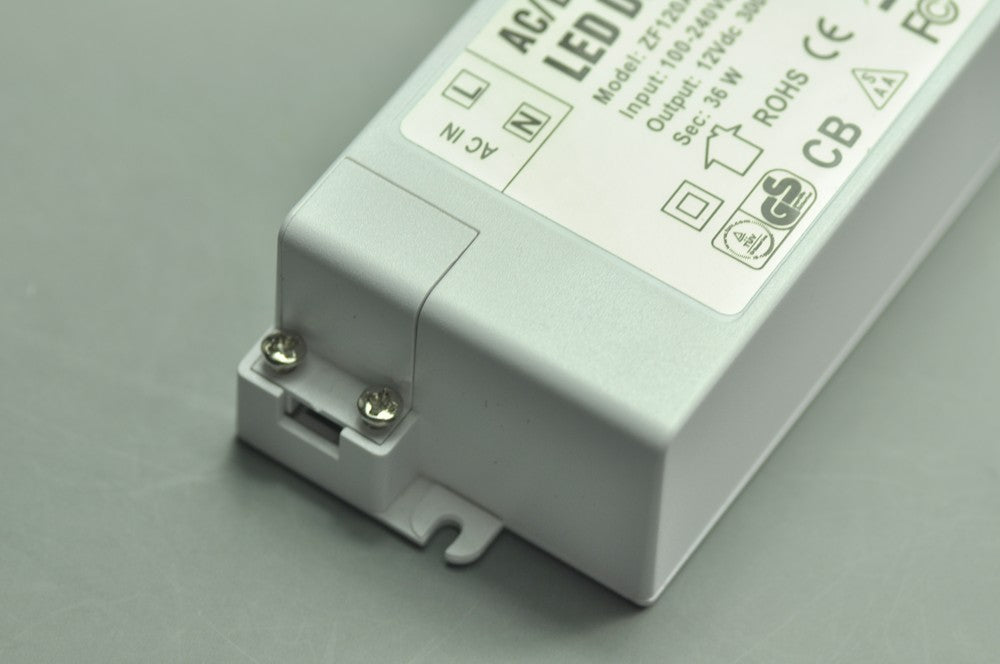 36 Watt LED Power Supply 12V 3A LED Power Supplies UL Certification For LED Strips LED Light