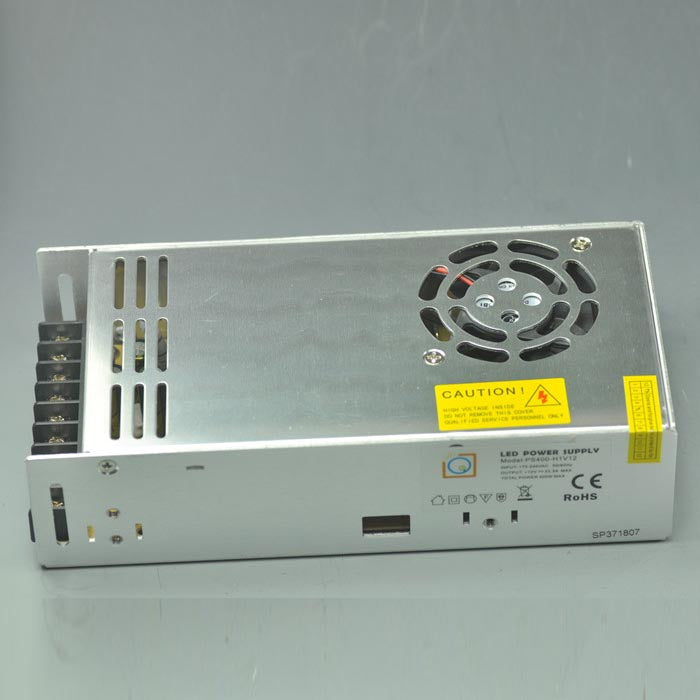 400 Watt LED Power Supply 12V 33.3A LED Power Supplies For LED Strips LED Light