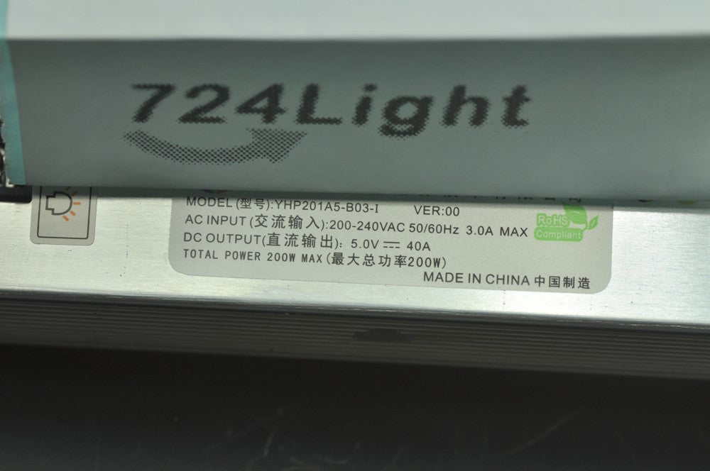 200 Watt LED Power Supply 5V 40A LED Power Supplies AC 200 - 240V For LED Strips LED Light