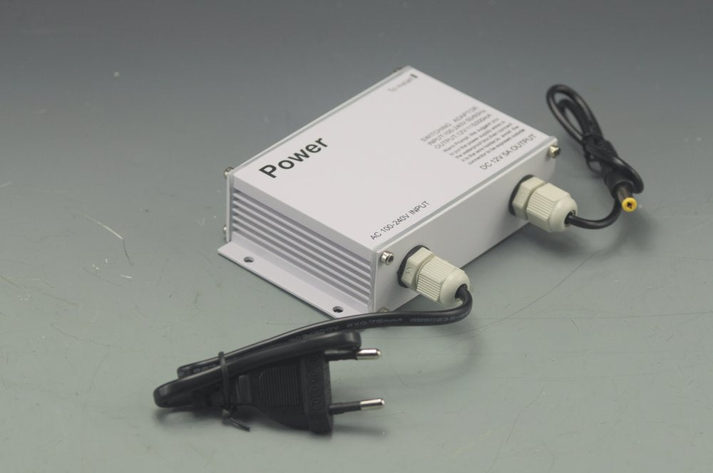 Waterproof 60W 12V 5A Power Supply IP65 Outdoor Transformer For LED Strip lighting