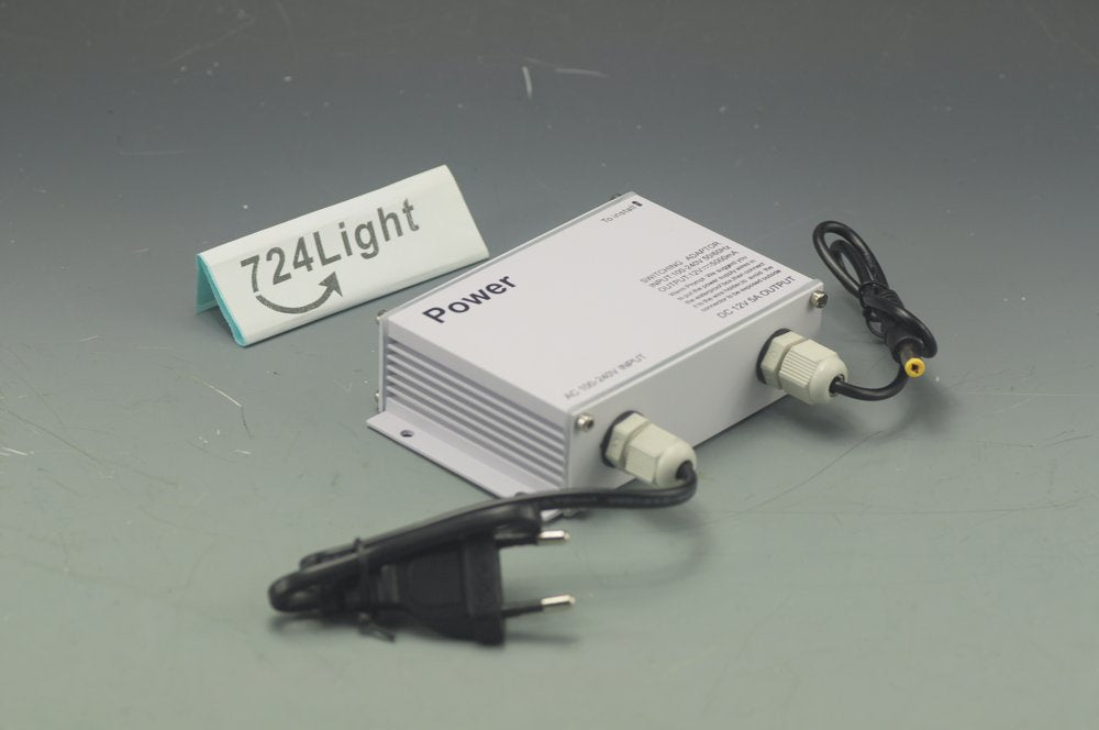 Waterproof 60W 12V 5A Power Supply IP65 Outdoor Transformer For LED Strip lighting