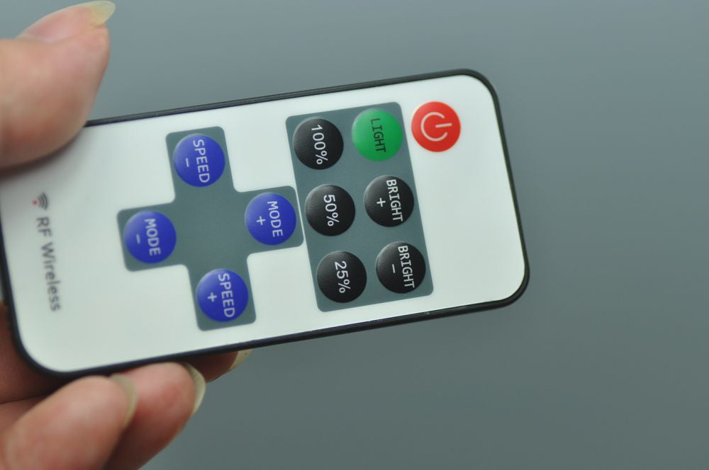 Mini RF Wireless Single Color LED Remote Controller for 3528 5050 5630 LED Strip  Light