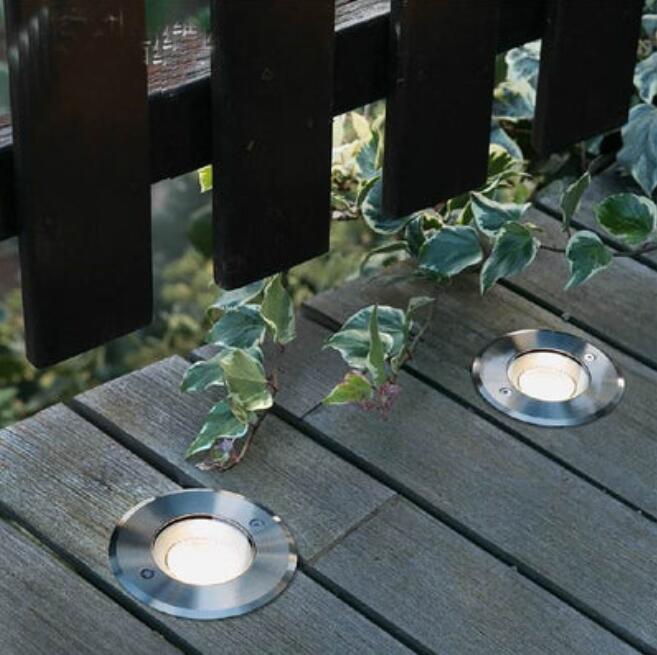 1W / 3W / 5W /7W IP67 Waterproof Underground Fixture Landscape Uplighting Well LED Garden Lights