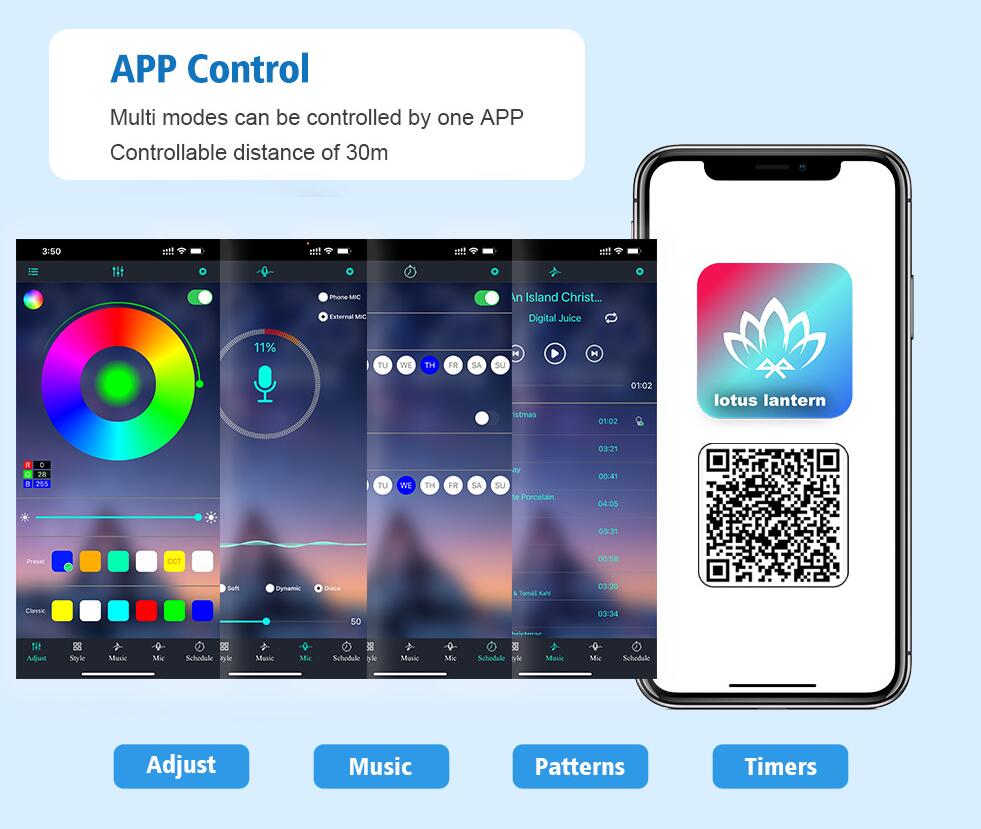 Hexagon Lights Smart App Control RGB Hexagon LED Lights for Wall or Desktop with Music Sync for Gaming Room Streaming Decor