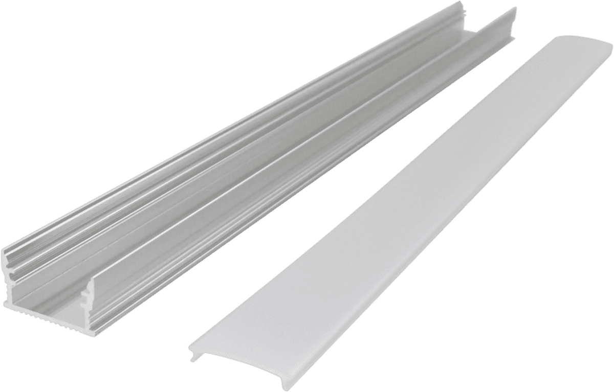 1709 buckle angle adjustment 14 wide PCB board shrapnel shadowless butt line light hard light bar aluminum groove shell kit
