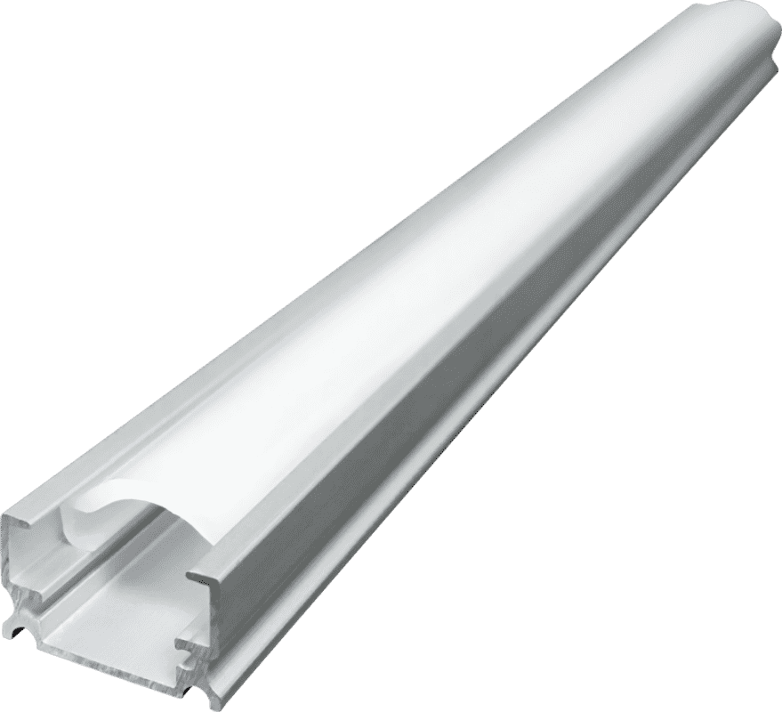 Shadowless butt hard light bar cabinet light shell line light aluminum aluminum groove 1710