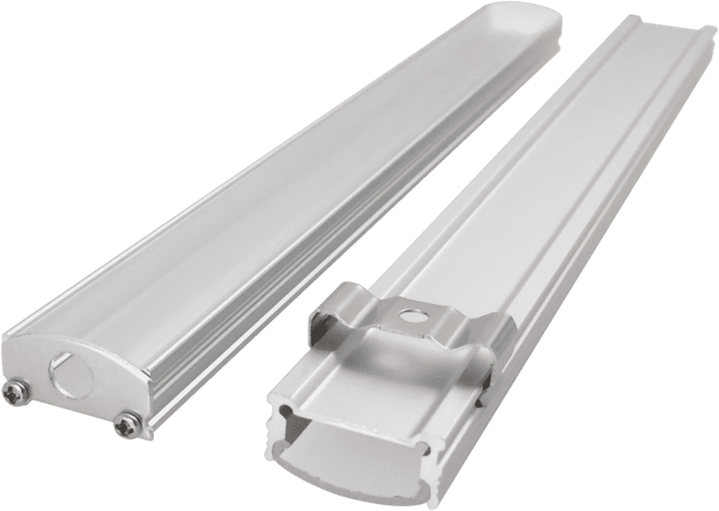 2010 bottom PCB15 wide seamless docking cabinet office line light hard light strip aluminum groove shell kit