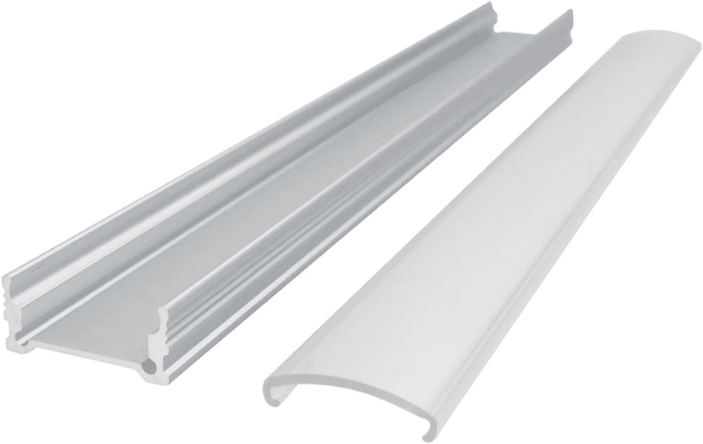 2010 bottom PCB15 wide seamless docking cabinet office line light hard light strip aluminum groove shell kit