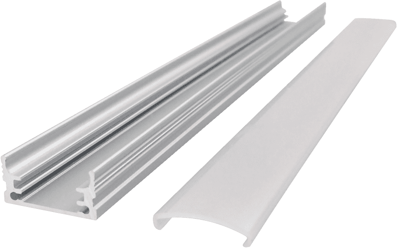 Seamless docking cabinet office linear light installation easy hard light strip aluminum groove shell kit