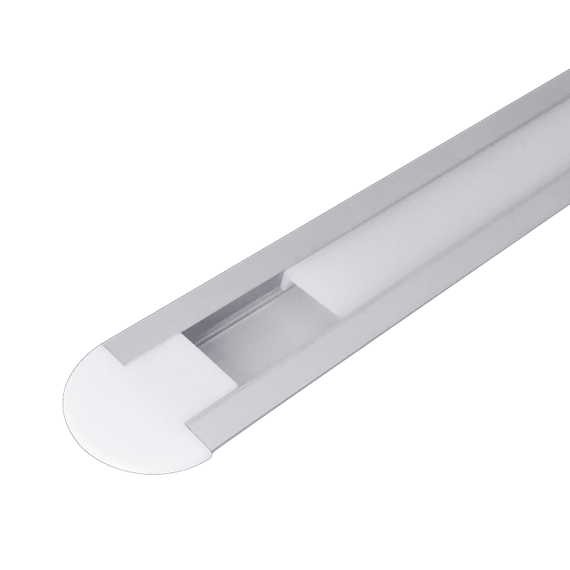 1506 embedded installation convenient seamless docking cabinet office line light hard light strip aluminum groove shell kit