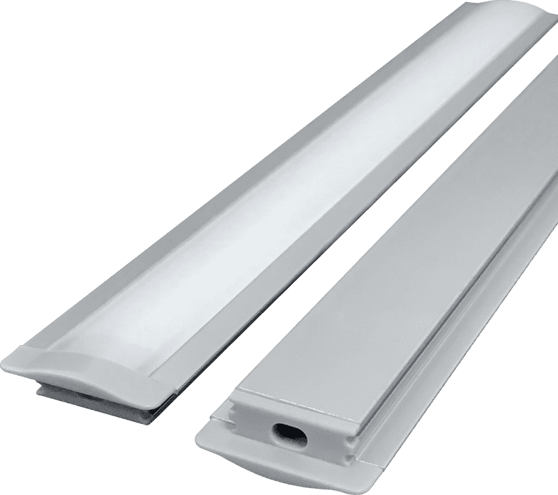 Edge Recessed Cabinet Laminate Shelf Linear Light Hard Light Bar Aluminum Slot Shell Kit