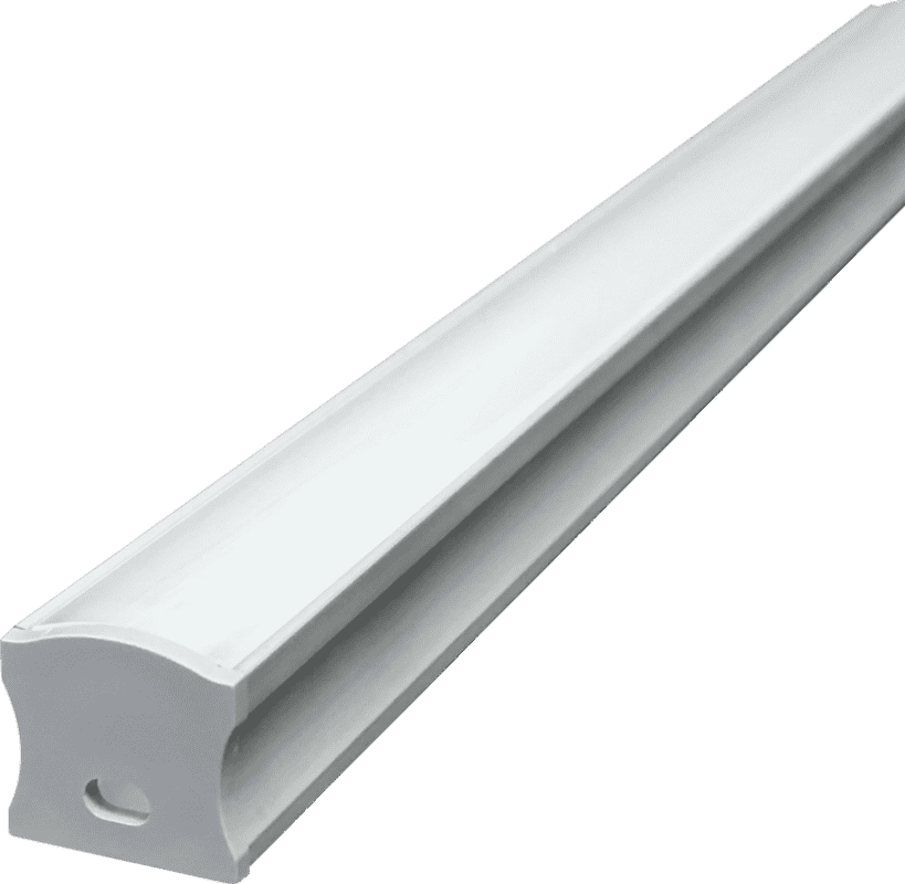 1715 Line Light Aluminum Hard Light Bar Aluminum Slot Shell Kit PC Extrusion
