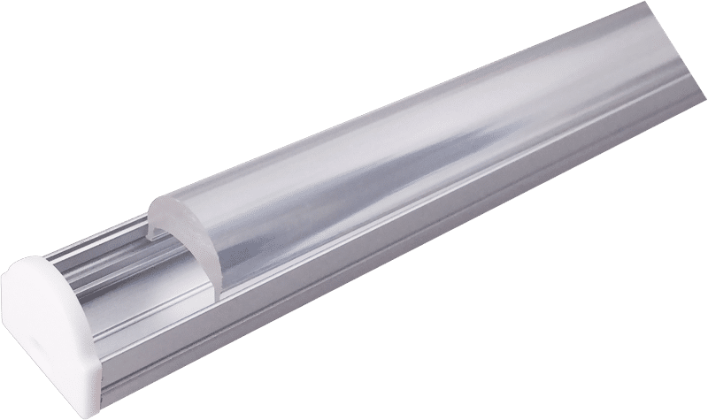 1708 with lens with PC spotless 12mm wide PCB line light hard light bar aluminum groove shell kit
