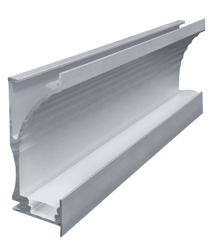 Baseboard line light hard light strip shell aluminum groove