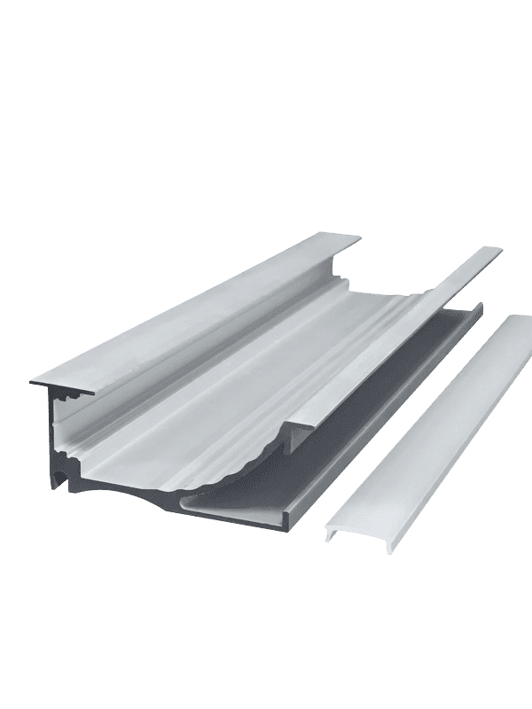 Baseboard line light hard light strip shell aluminum groove