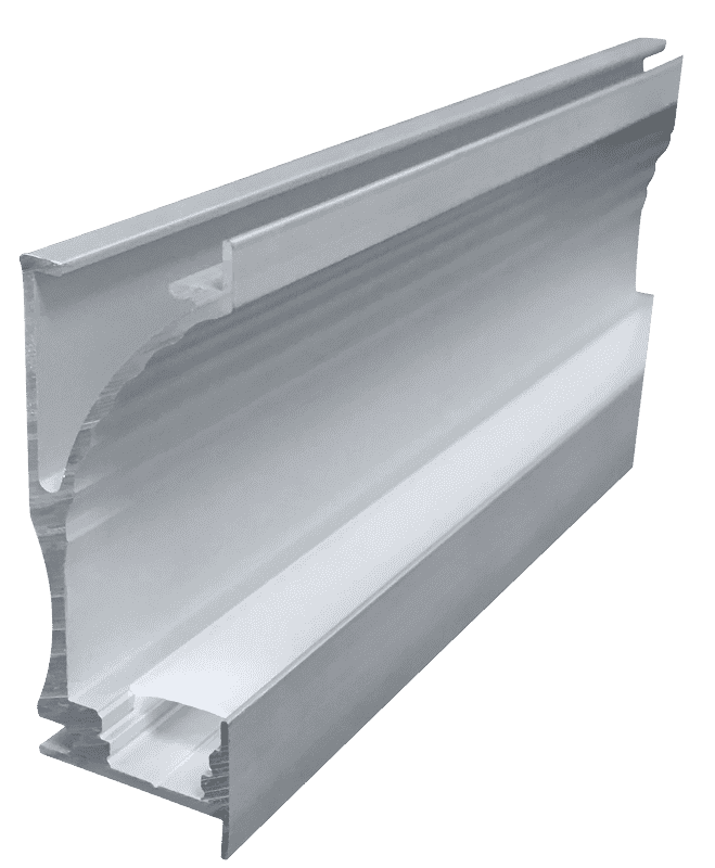 Baseboard line light hard light strip shell aluminum groove