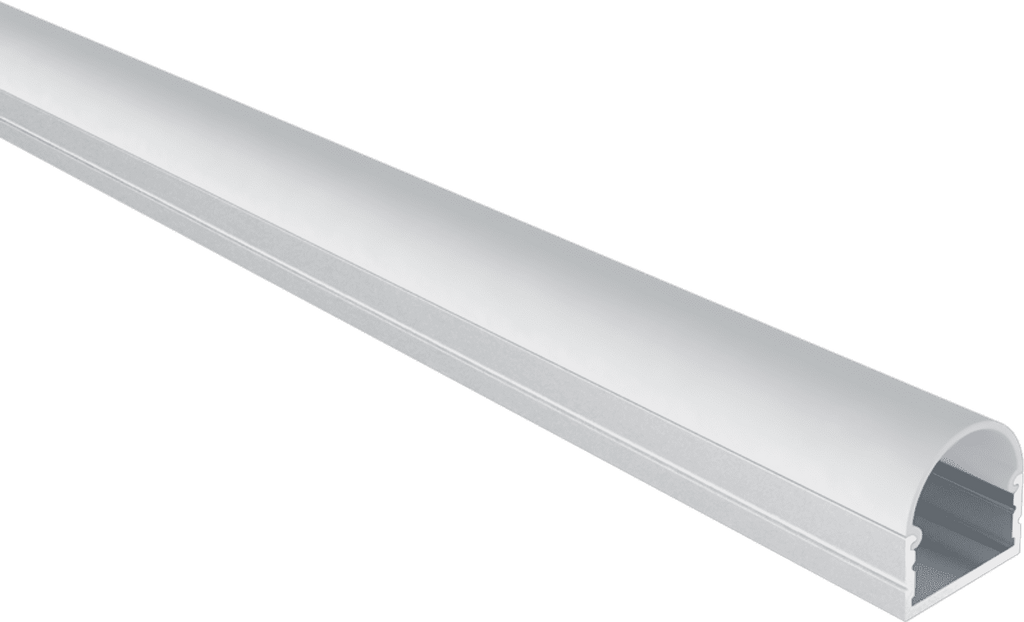 2020LED arc PC linear light hard light bar aluminum shell kit