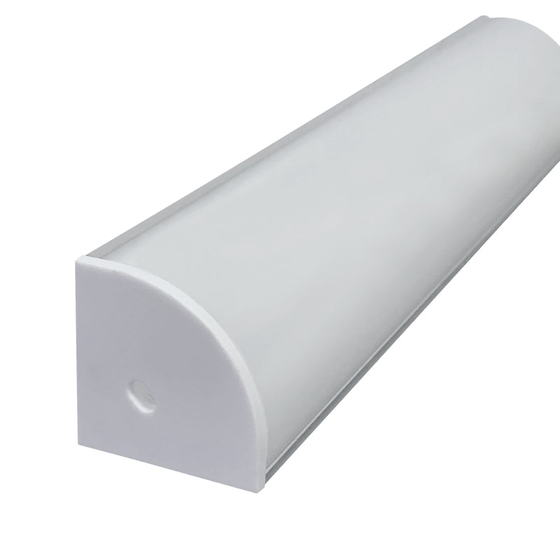3030 corner lamp cabinet lamp shelf lamp 45 degree V-shaped arc mask triangle line lamp shell kit