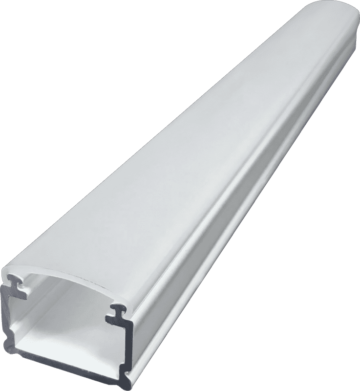 T5 shadowless butt line light hard light bar aluminum groove shell kit 1916