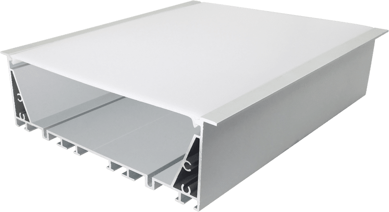 Slotted Edge Recessed Seamless Butt Jointable Linear Light Housing Kit 16550