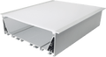 Slotted Edge Recessed Seamless Butt Jointable Linear Light Housing Kit 16550