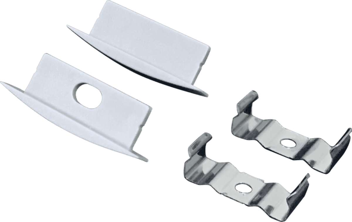 With edge office line light kit aluminum trough shell aluminum lamp trough