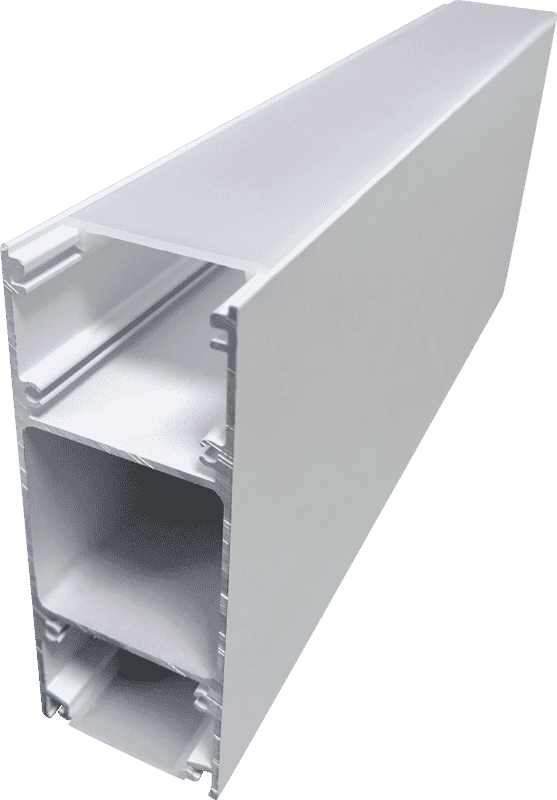 H-type double-sided light-emitting built-in power supply hoisting office commercial high-end line light straight light housing kit