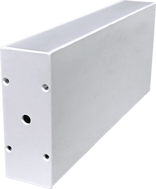 H-type double-sided light-emitting built-in power supply hoisting office commercial high-end line light straight light housing kit