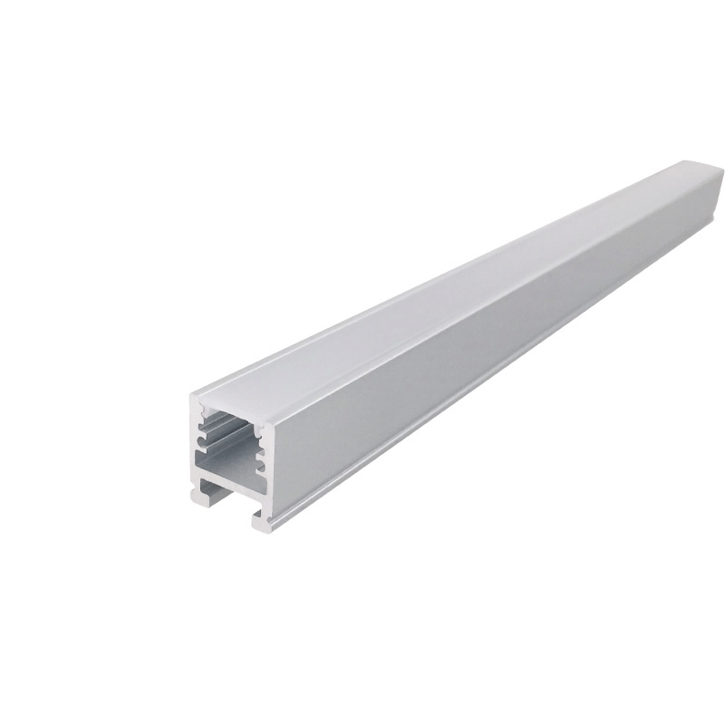 New 1315 with magnet magnetic installation supermarket shelf shoe rack line light hard light bar aluminum groove shell kit